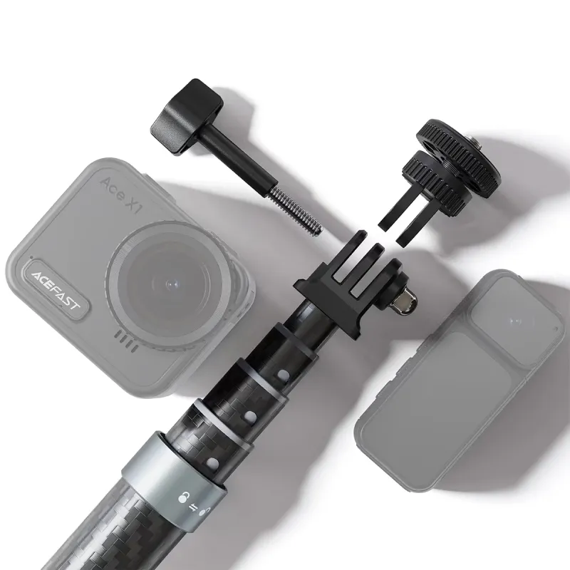 ACEFAST E38 Carbon Fiber Telescopic Selfie Stick (1.2m)