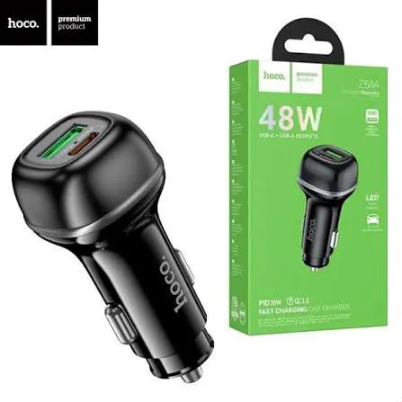 Car charger “Z58A Rank” 48W cable set
