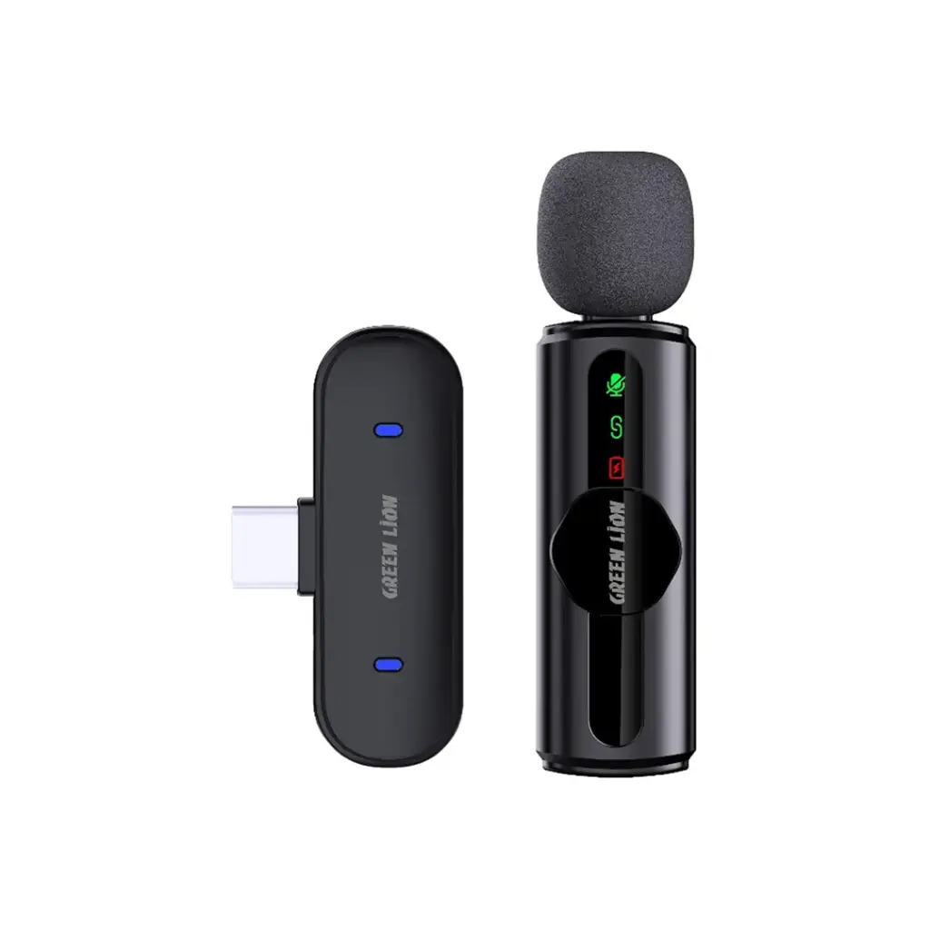 Green Lion GM-75X 3-in-1 Wireless Clip-On Microphone