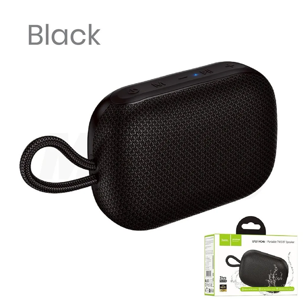 Hoco HC46 Sports Wireless Speaker – Bluetooth 6.0 & TWS Pairing