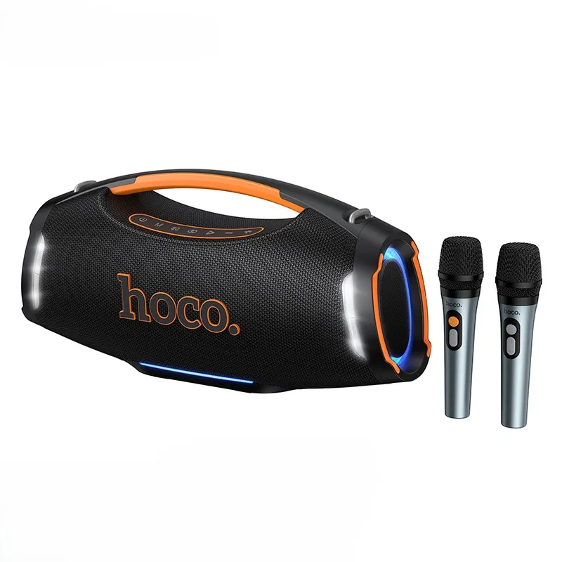 HOCO HT4 Pro 370W Portable Party Speaker with Wireless Microphones