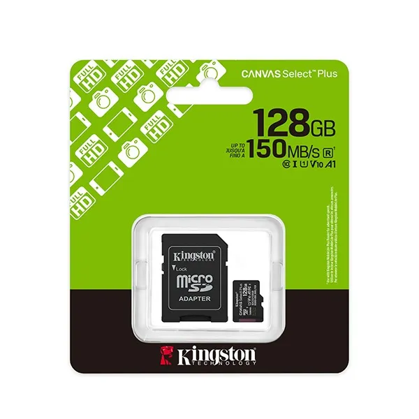 Kingston Canvas Select Plus 128GB microSD Card