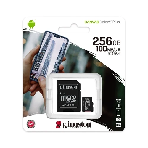 Kingston Canvas Select Plus 256GB microSD Card